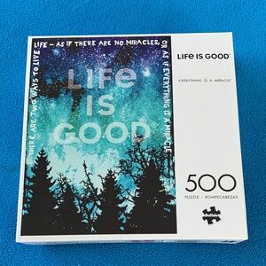 Life Is Good Puzzle - NWT - 500 Piece - Everything Is A Miracle